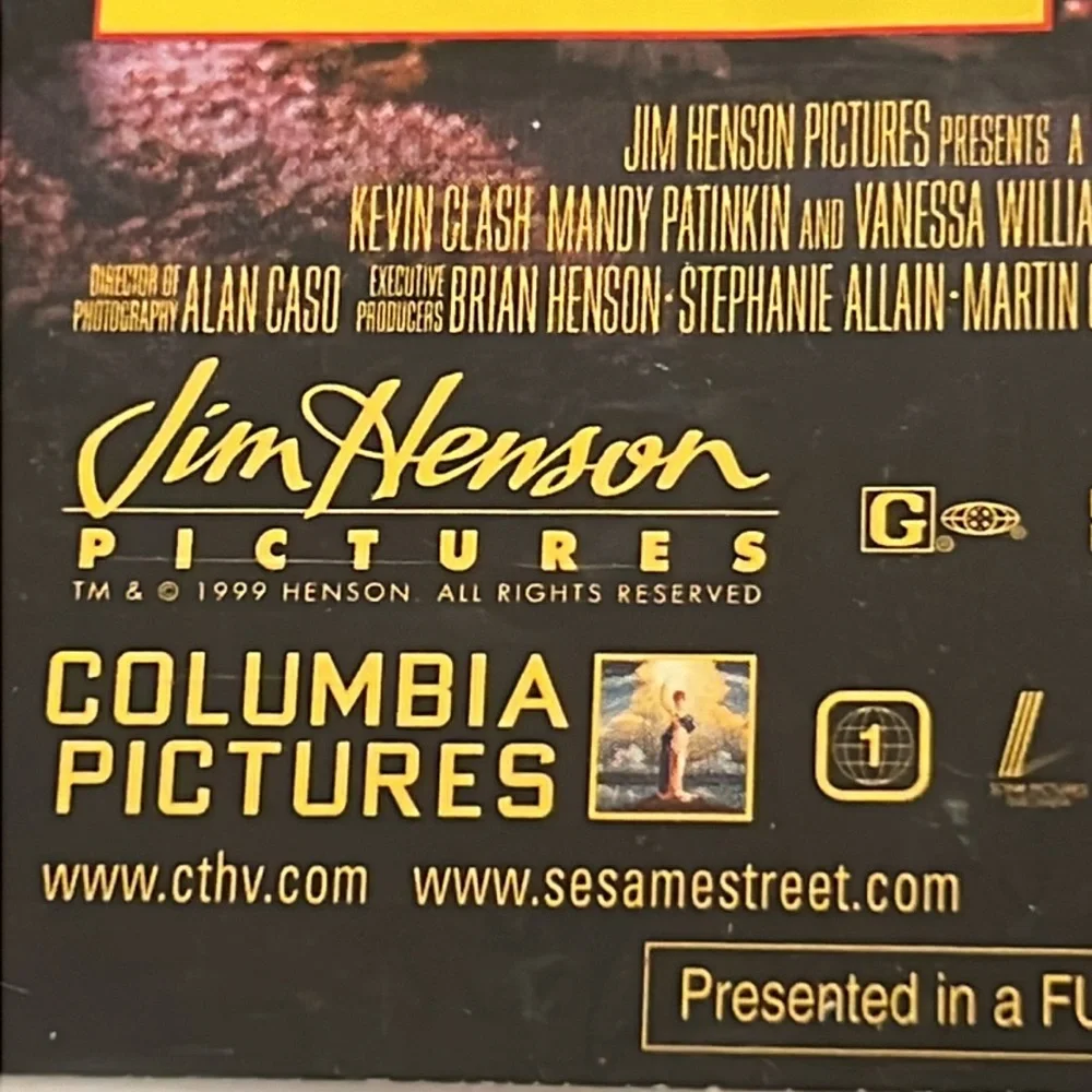 🌞 The Adventures of ELMO in Grouchland Elmo’s 1st movie DVD 73 min Columbia